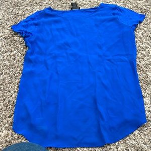 Ann Taylor blue shirt